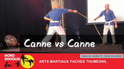 Canne de combat vs Canne de combat