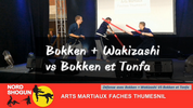 Bokken + Wakizashi vs Bokken et Tonfa